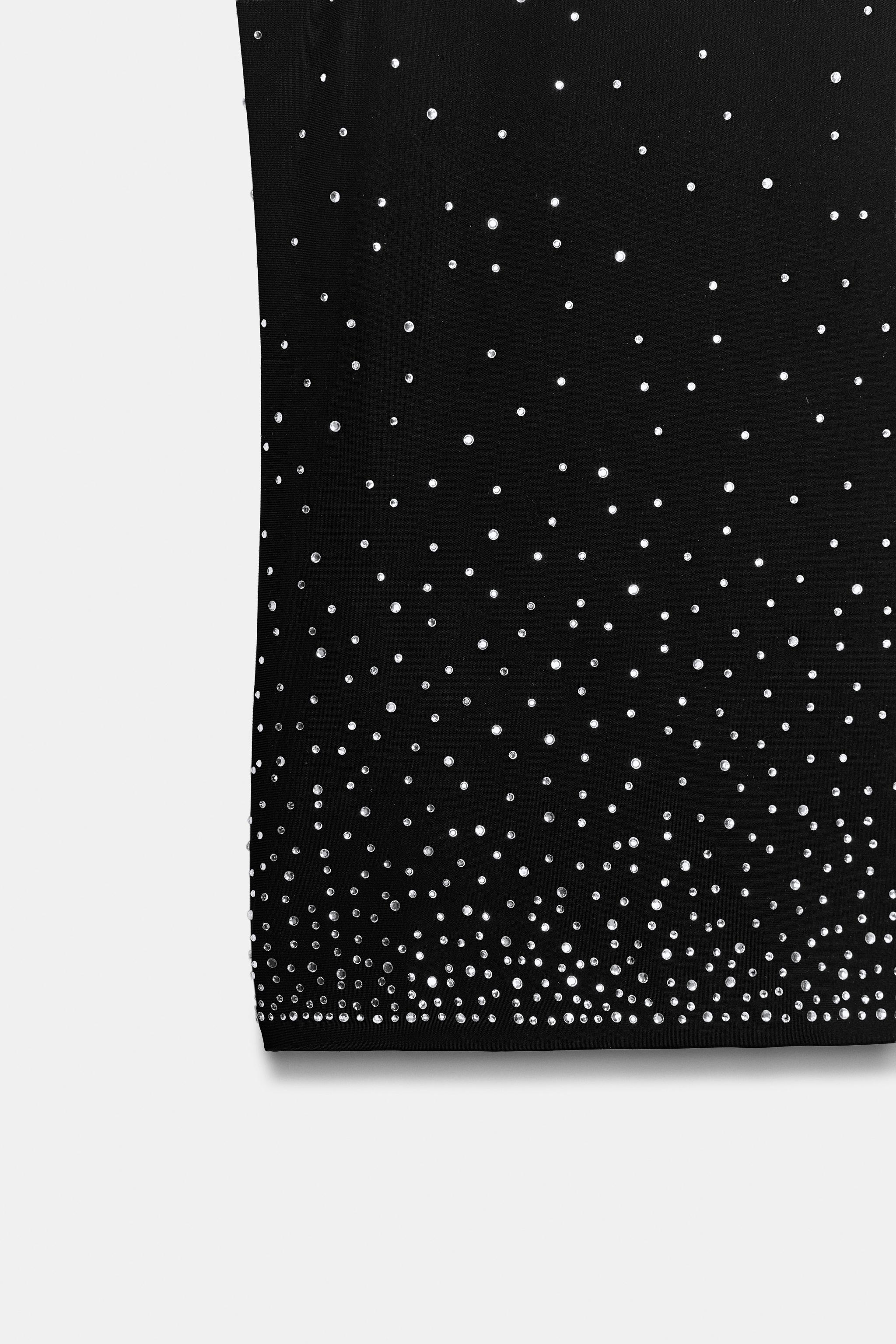 RHINESTONE STRAP TOP